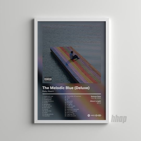 Baby Keem - The Melodic Blue Deluxe - Album Poster