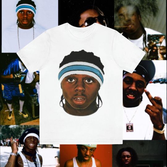 Lil Wayne Cash Money shirt, Vintage inspired 90s rap T-shirt