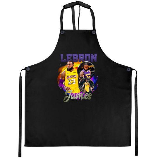 LeBron James Vintage Aprons, LeBron James Aprons