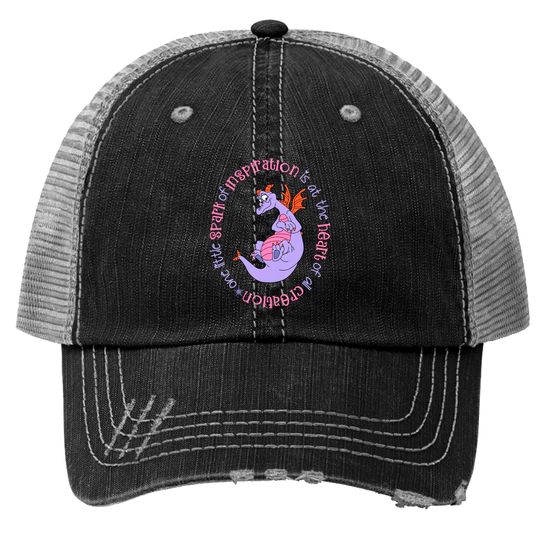 Figment Trucker Hats, Cute Colorful Disney Trucker Hats, Disney Trucker Hats, Disney World Trucker Hats