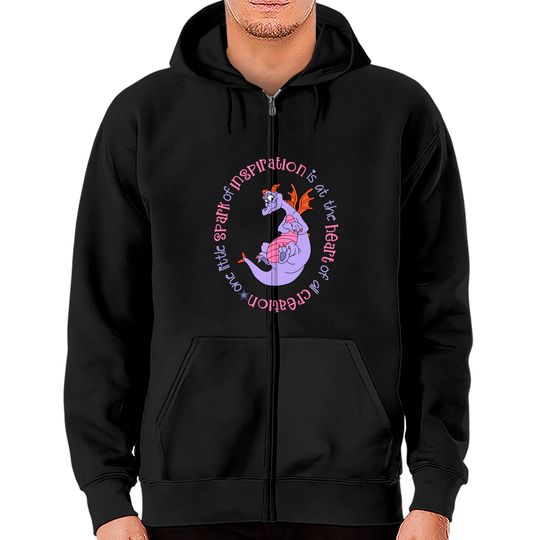Figment Zip Hoodies, Cute Colorful Disney Zip Hoodies, Disney Zip Hoodies, Disney World Zip Hoodies