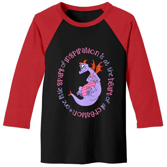 Figment Baseball Tees, Cute Colorful Disney Baseball Tees, Disney Baseball Tees, Disney World Baseball Tees