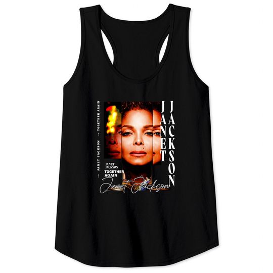 Janet Jackson Together Again Tour Tank Tops, Janet Jackson Vintage Tank Tops, Janet Jackson 2023 Tour Tank Tops