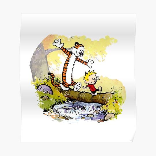 Discover Calvin & Hobbes Premium Matte Vertical Poster