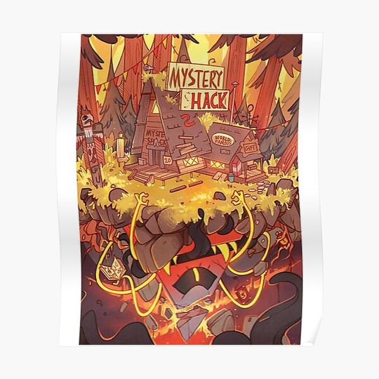 Discover gravity falls 2022 Premium Matte Vertical Poster