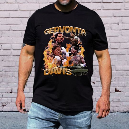 Gervonta Davis Vintage T-Shirt, Gervonta Davis Shirt, Shirt Gervonta Davis Tank T-Shirt