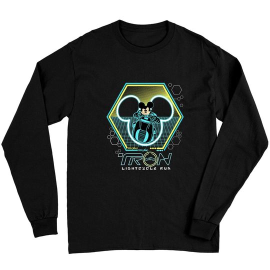 Disney Tron Lightcylce Run Ride Long Sleeves, Mickey Tron Bike, Disney Trip