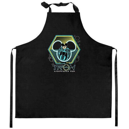 Disney Tron Lightcylce Run Ride Kitchen Aprons, Mickey Tron Bike, Disney Trip