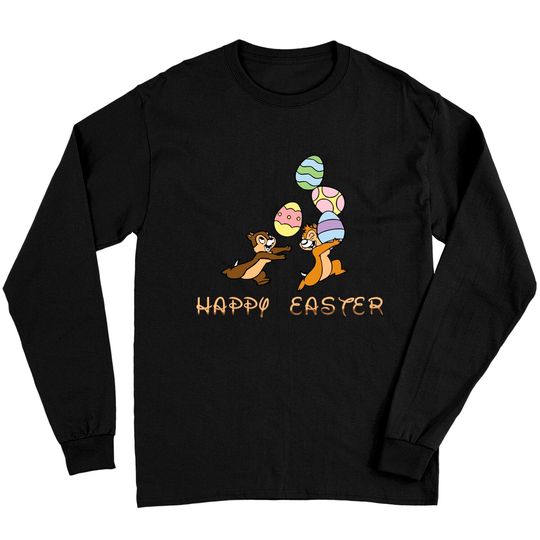 Chip and Dale Easter Long Sleeves, Disney Easter Long Sleeves, Happy Easter Long Sleeves, Disneyworld Family Trip Long Sleeves