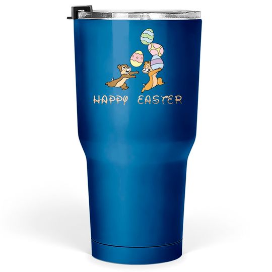 Chip and Dale Easter Tumblers 30 oz, Disney Easter Tumblers 30 oz, Happy Easter Tumblers 30 oz, Disneyworld Family Trip Tumblers 30 oz