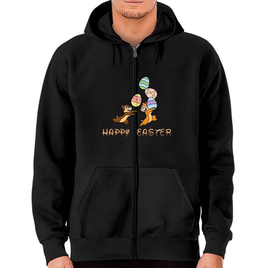 Chip and Dale Easter Zip Hoodies, Disney Easter Zip Hoodies, Happy Easter Zip Hoodies, Disneyworld Family Trip Zip Hoodies