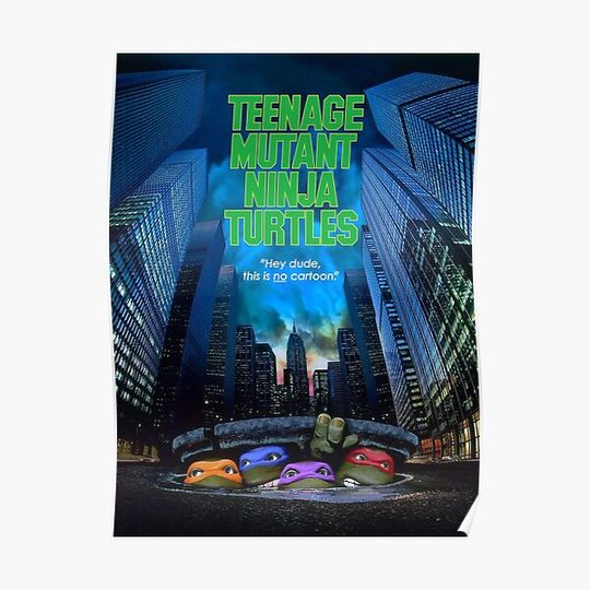 Teenage Mutant Ninja Turtles Premium Matte Vertical Poster