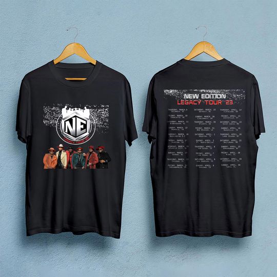 New Edition Music Band 2023 Tour Shirt, Legacy World Tour 2023 Shirt