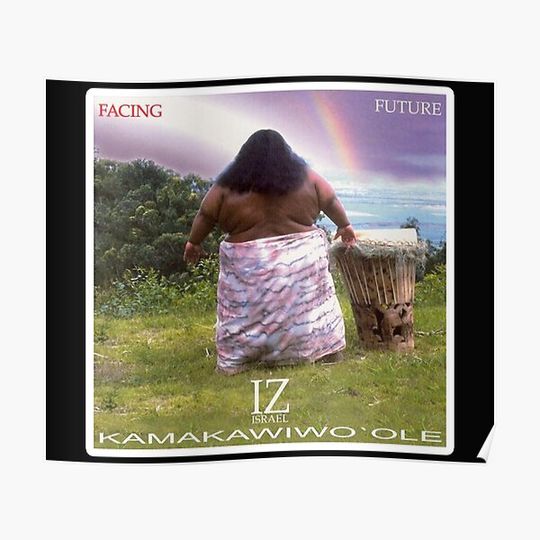 IZ Album cover Facing Future Premium Matte Vertical Poster