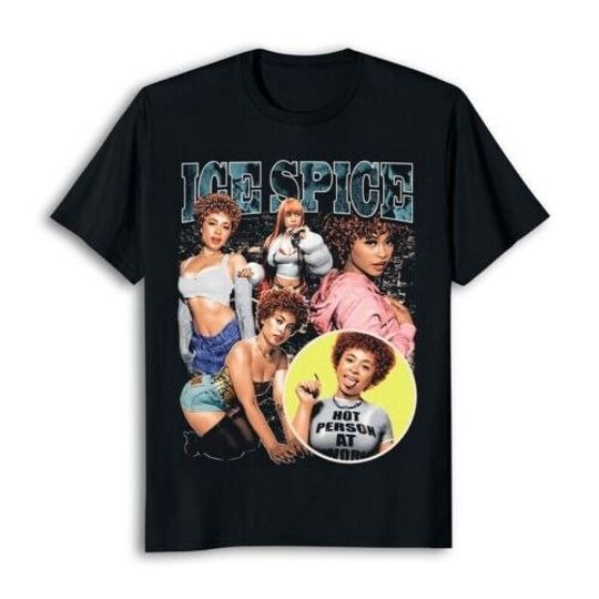 Vintage 90s Ice Spice Rapper T-Shirt, Ice Spice Vintage T-Shirt