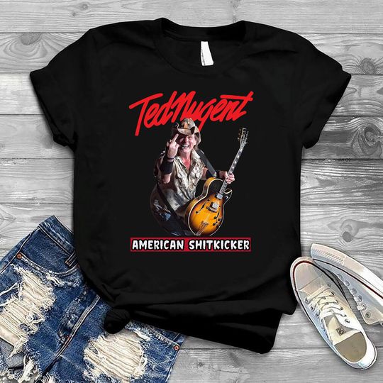 Ted Nugent Vintage T-Shirt, Ted Nugent Cat Scratch Fever Tee