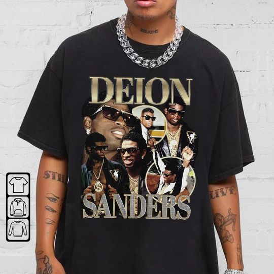 Deion Sanders Shirt, Deion Sanders Vintage Bootleg Shirt