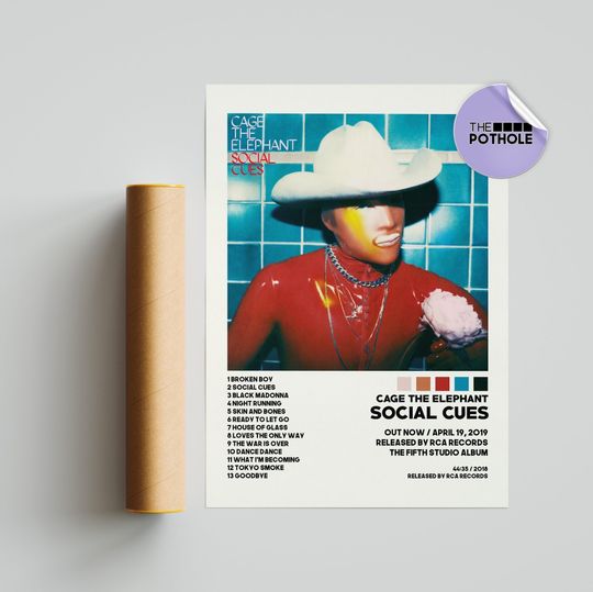 Cage The Elephant Posters / Social Cues Poster