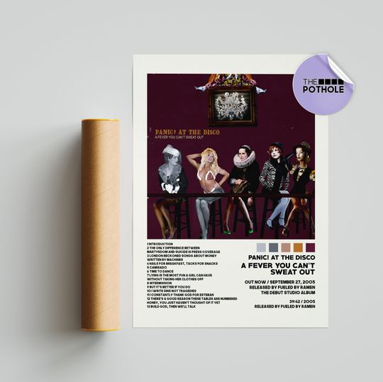Panic! At the Disco Posters, A Fever You Cant Sweat Out Poster