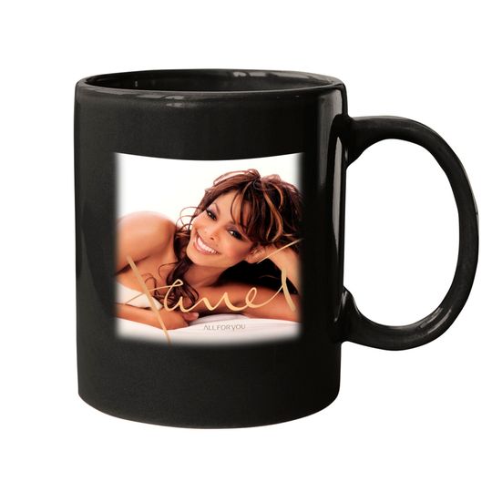 Discover Jackson Janet All for You Album Cover Mugs,Classic Mugs