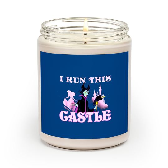 Disney Sleeping Beauty Maleficent I Run This Castle Portrait Scented Candles