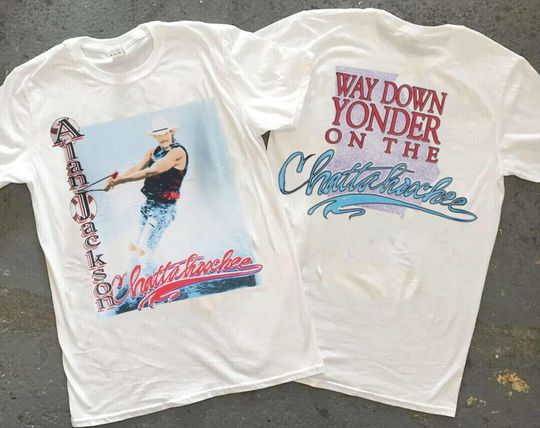 1992 Alan Jackson Way Down Yonder On The Chattahoochee Shirt