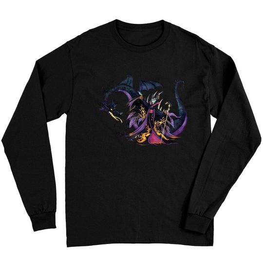 Disney Maleficent Comfort Colors Long Sleeves, Disneyworld Long Sleeves