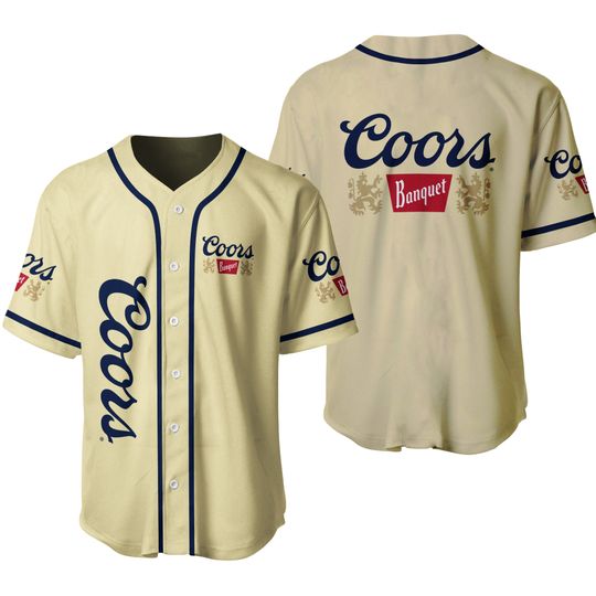 CCOORS Banquet Baseball Jersey, Beer Lovers Shirt