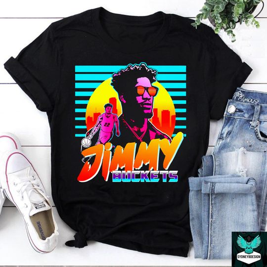 Retron Jimmy Butler Jimmy Buckets Vintage T-Shirt