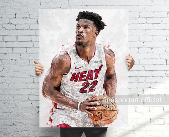 Jimmy Butler Miami Poster