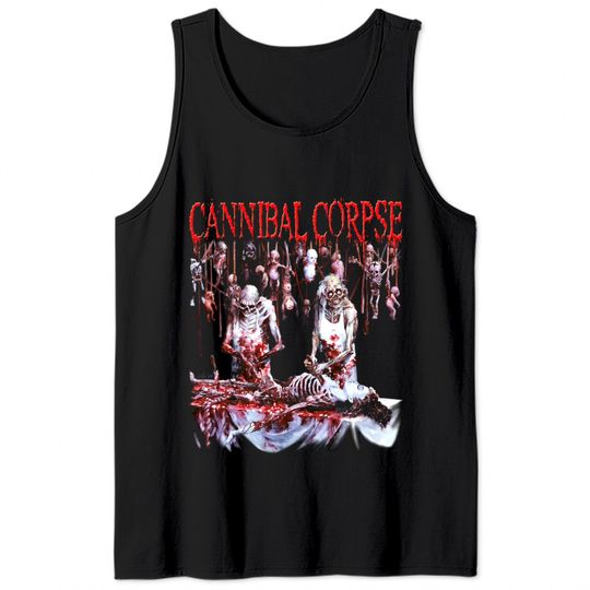 Cannibal Corpse Official Merchandise Butchered Tank Tops