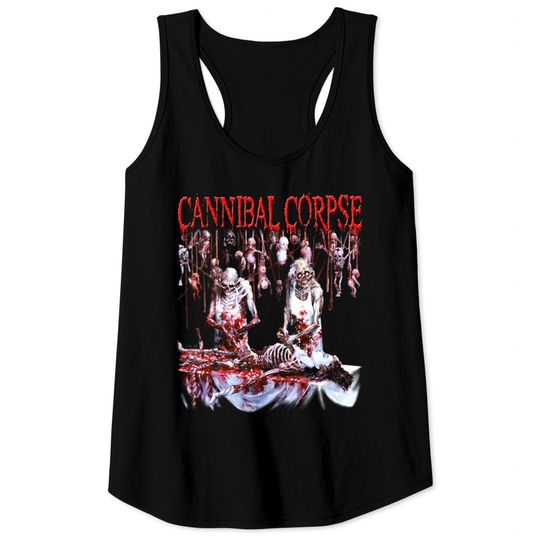Cannibal Corpse Official Merchandise Butchered Tank Tops