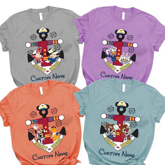 Customized Disney Cruise Shirt, Mickey And Friends Cruise Trip Shirt, Family Matching Cruising Shirt