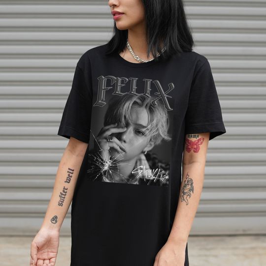 Stray Kids Felix Lee Shirt, Felix Concert Shirt, Straykids Boy Group Shirt, Kpop Unisex Shirt, Fan Made Shirt