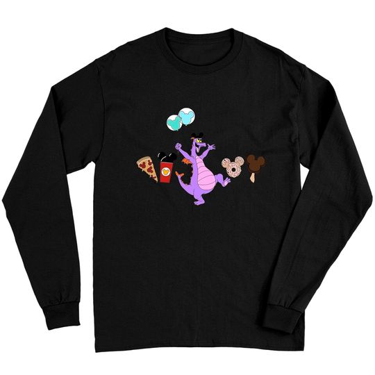 Figment Disney Snacks Long Sleeves, Disney Mode Long Sleeves, Disney Snacks Long Sleeves