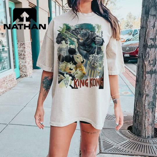 Vintage Disneyland Shirt , The Story King Kong Shirt