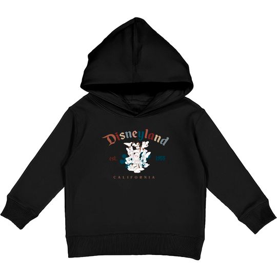 Disneyland Est 1955 California Kids Pullover Hoodies