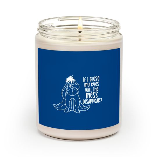 Eeyore close my eyes Disney unisex Scented Candles
