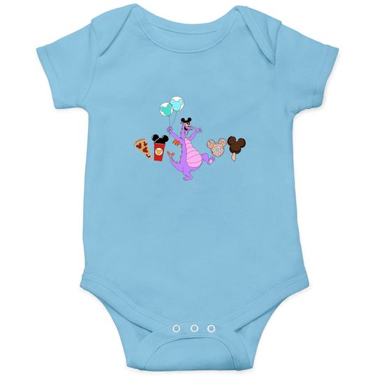 Figment Disney Snacks Onesies, Disney Mode Onesies, Disney Snacks Onesies