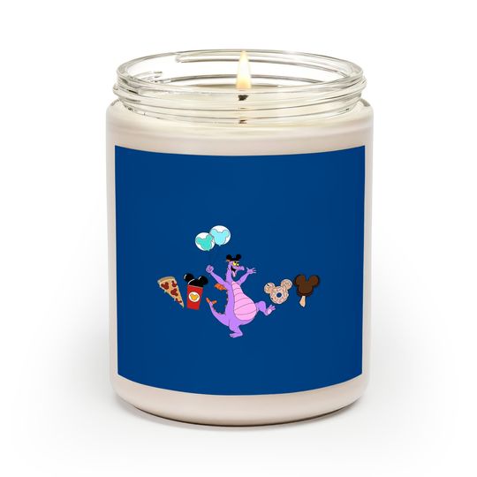 Figment Disney Snacks Scented Candles, Disney Mode Scented Candles, Disney Snacks Scented Candles