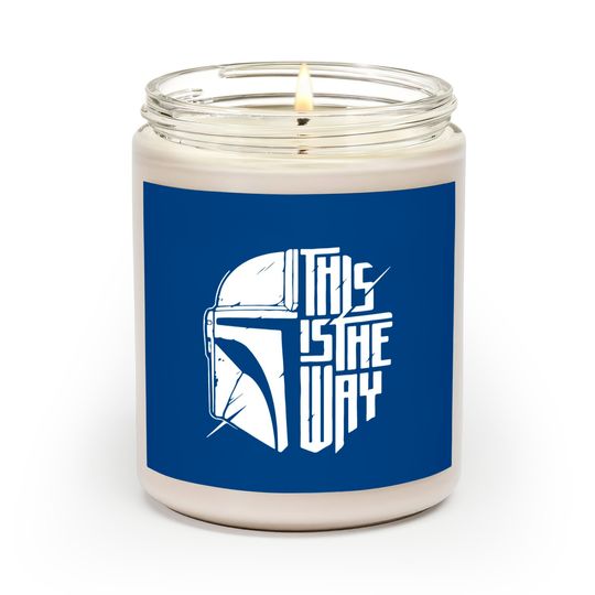 This Is The Way Scented Candles, Mandalorian Scented Candles, Disney Scented Candles, Galaxy edge Scented Candles