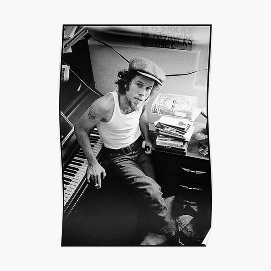 Vintage Tom Waits Premium Matte Vertical Poster