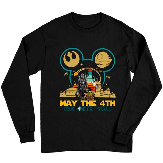 Disney Star Wars Long Sleeves, May the fourth Be with you Star wars Long Sleeves