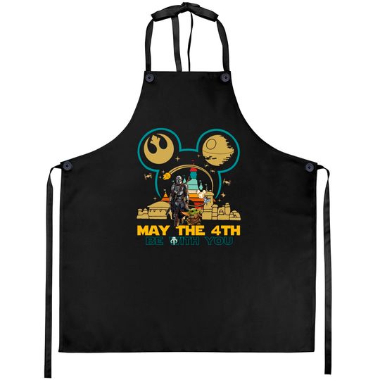 Disney Star Wars Aprons, May the fourth Be with you Star wars Aprons