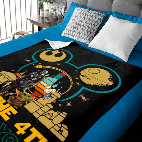 Disney Star Wars Baby Blankets, May the fourth Be with you Star wars Baby Blankets