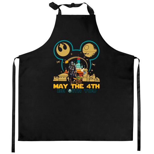 Disney Star Wars Kitchen Aprons, May the fourth Be with you Star wars Kitchen Aprons