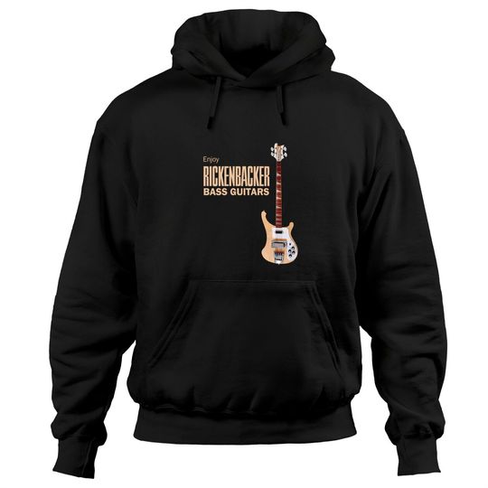 Enjoy Rickenbacker Bass Guitars Hoodies
