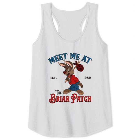 Disney Splash Mountain Vintage Tank Tops, Meet Me At The Briar Patch Tank Tops