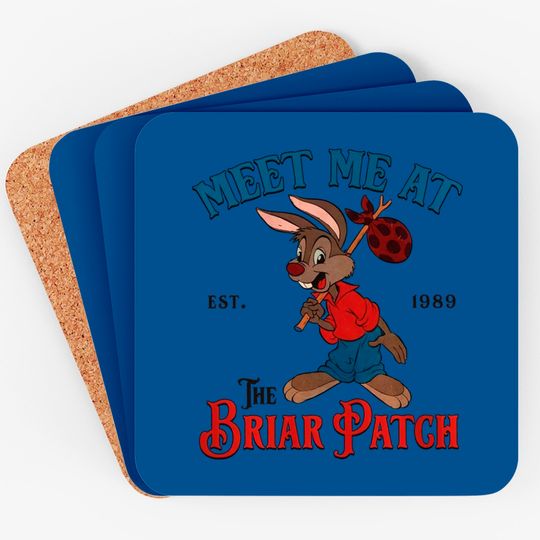 Disney Splash Mountain Vintage Coasters, Meet Me At The Briar Patch Coasters