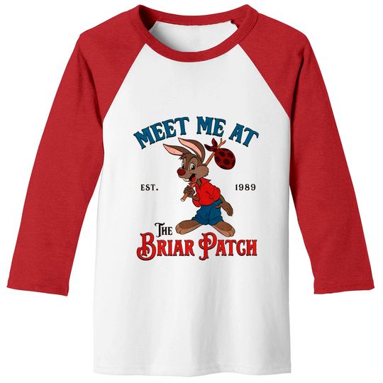 Disney Splash Mountain Vintage Baseball Tees, Meet Me At The Briar Patch Baseball Tees